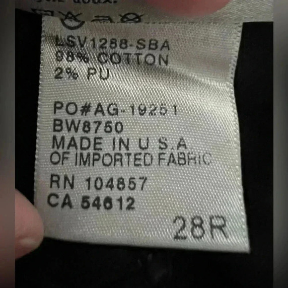 AG Adriano Goldschmied | ladies The Legging super skinny pants. SIZE: 28R. - Picture 9 of 16